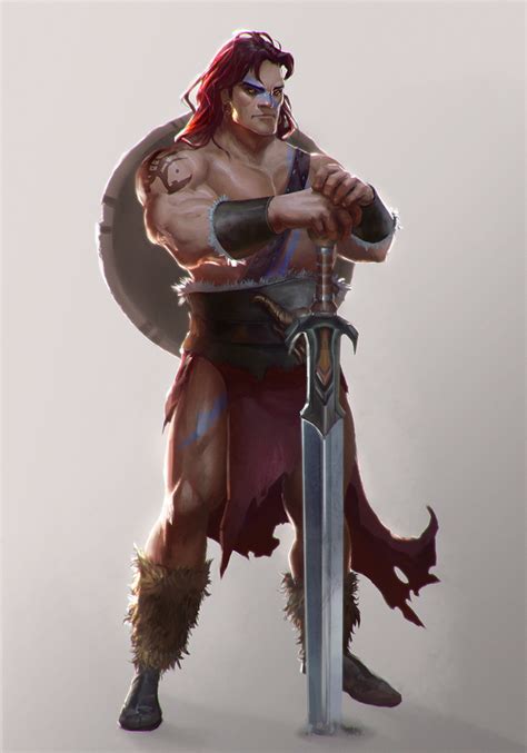 Barbarian by T-razz on deviantART | Barbarian, Viking character ...