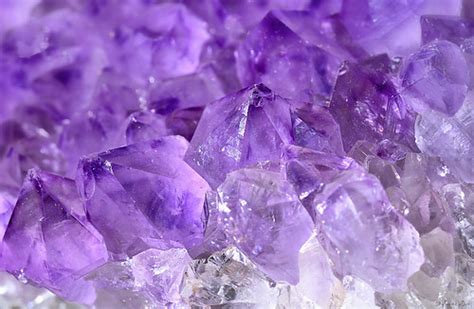 Amethyst Crystal Cluster Macro | A macro photograph of a sec… | Flickr