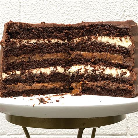 TORTA DE CHOCOLATE, DULCE DE LECHE Y CREMA - Cocineros Argentinos