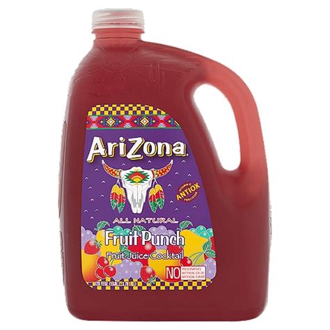 AriZona Fruit Punch Fruit Juice Cocktail, 128 fl oz - The Fresh Grocer