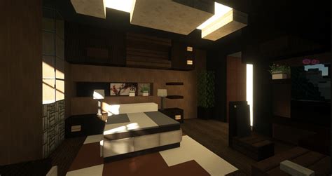 Modern Lake House | interiors + download Minecraft Map