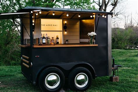 The Aero Bar | Mobile Bar & Beverage ... | Mobile coffee shop, Coffee food truck, Food cart design