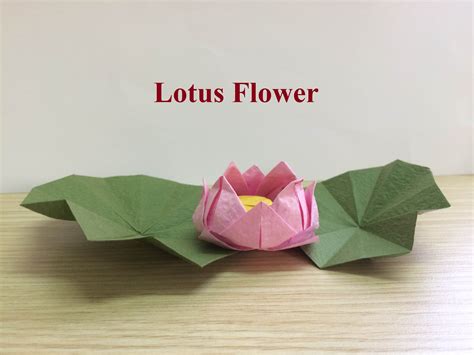 Origami Lotus – A Symbol of Purity, Enlightenment, and Rebirth – easy origami tutorial