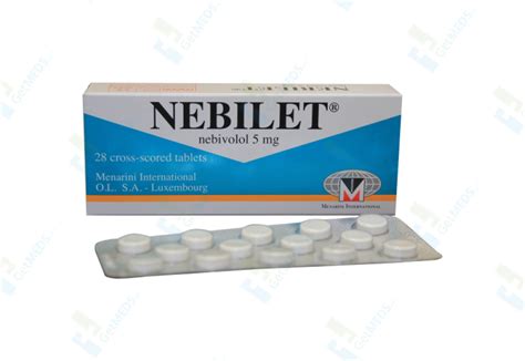 Buy Nebilet 5 mg Tablet | nebivolol 5mg Online at Best Price