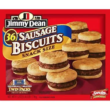 Jimmy Dean Sausage & Biscuit - 36 ct. - Sam's Club