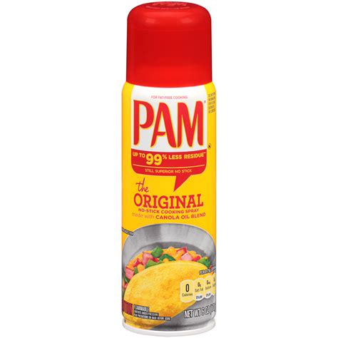 PAM® Original Cooking Spray 6 oz. Aerosol Can | La Comprita