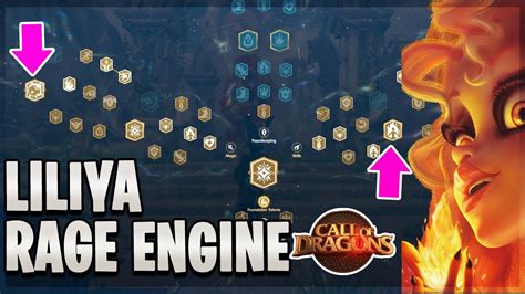 Liliya Best PvP Talent Tree Guide [ Rage Engine ] | Call of Dragons - YouTube