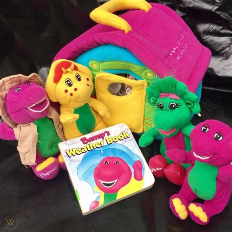 Barney & Friends House Plush Set Universal Studios Orlando | #1865373670