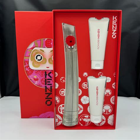 Kenzo Flower By Kenzo Gift Set ( 100ml Edp Spray + Two Products )