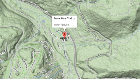 Fraser River Bike Trail | Winter Park, Colorado