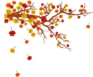 Autumn Tree Wall Sticker - TenStickers