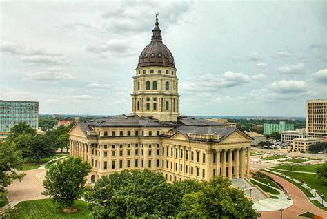 Google Map of the City of Topeka, Capital of Kansas, USA - Nations Online Project