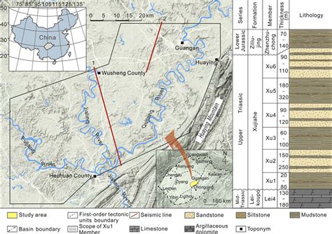 Regional structure of Sichuan Basin and geological overview of the... | Download Scientific Diagram