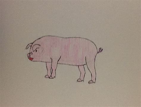 a pig with lipstick by GwenGotGame on DeviantArt