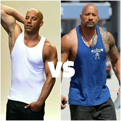 Vin Diesel And Dwayne Johnson