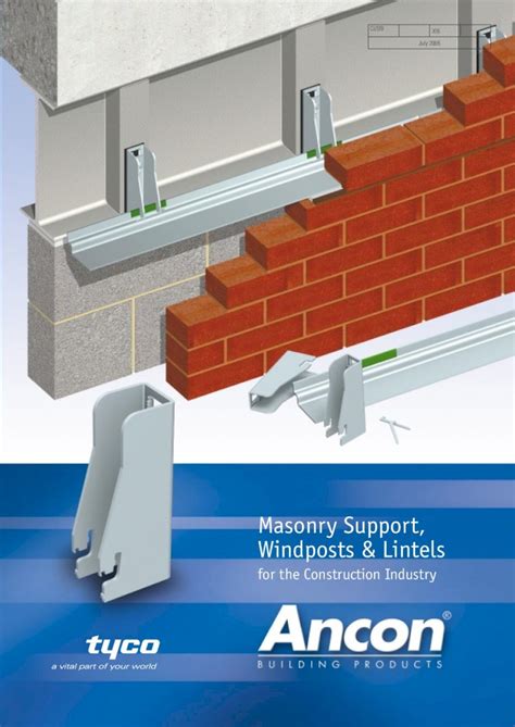 (PDF) Ancon Masonry Support, Windposts & Lintels - DOKUMEN.TIPS