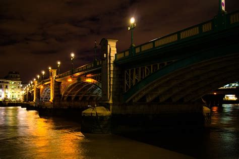 Free stock photo: London, Bridge, Water, River, Night - Free Image on Pixabay - 493820