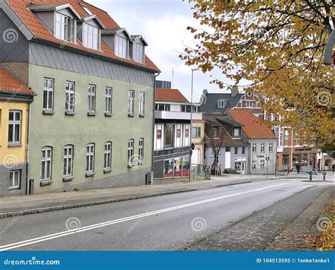 Autumn in the Skive, Denmark Editorial Image - Image of colorful, herning: 104513595