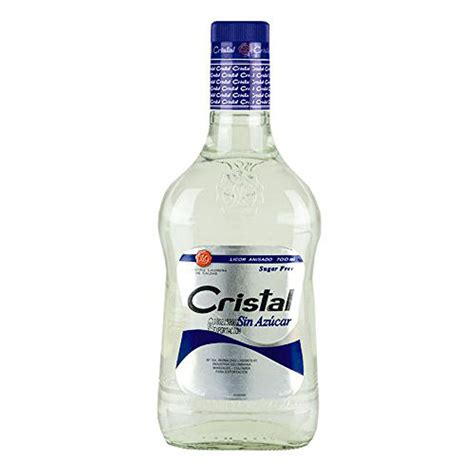 Aguardiente Cristal Sin Azucar Colombian Liqueur 750ml