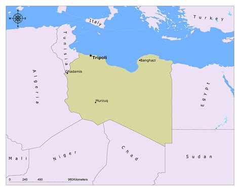 What is the Capital of Libya? | Mappr