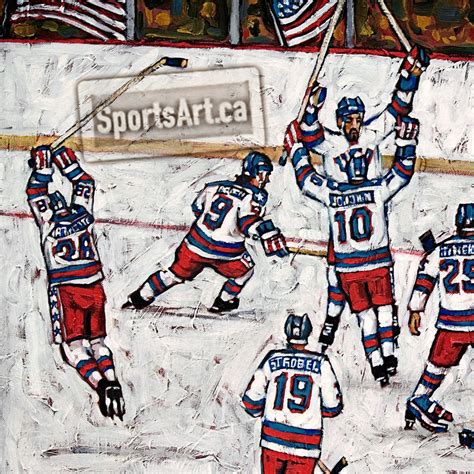 Miracle on Ice - Sports Art