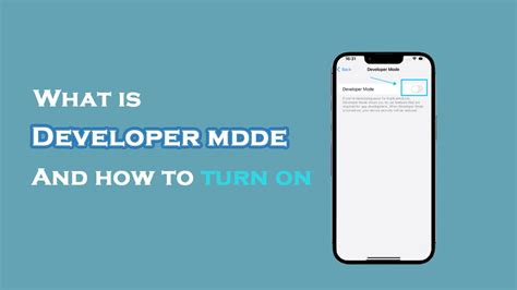 How To Enable Developer Mode on iPhone