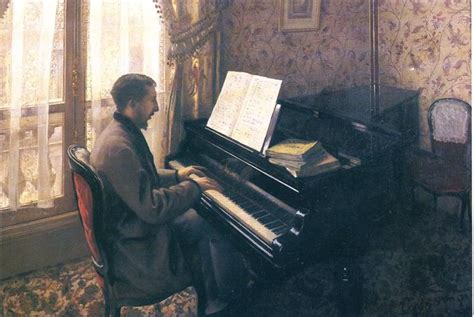 Young Man Playing the Piano, 1876 - Gustave Caillebotte - WikiArt.org