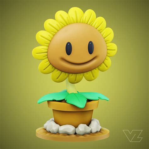 Sunflower Plants Vs Zombies Characters