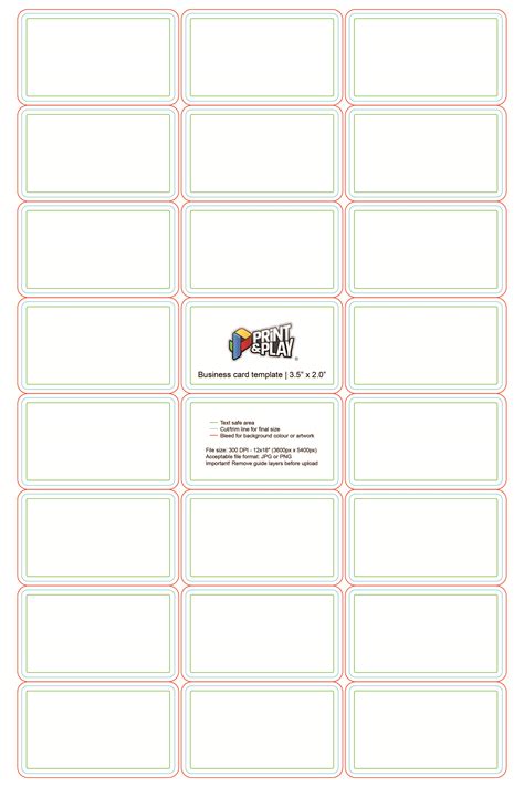 Comment Cards Template – Mightyprintingdeals.com