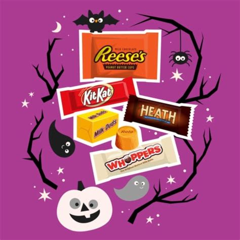 Hershey Miniatures Chocolate Assortment Candy Halloween Variety Bag ...