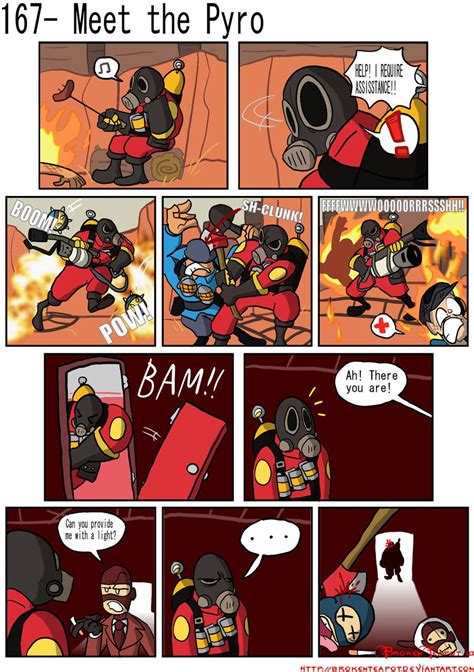 Meet the Pyro by *BrokenTeapot | Video Games | Pinterest | Team ...