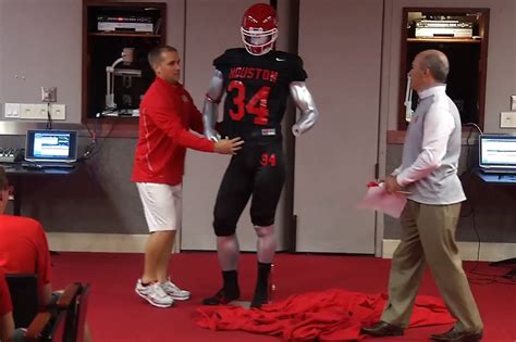 University of Houston Football Coach Tony Levine Reveals Halloween ...