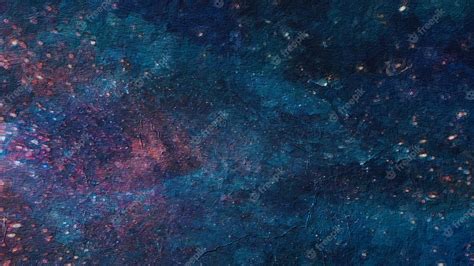 Premium Photo | Blue and red galaxy artwork painting background