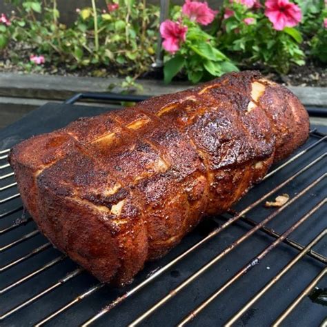 Smoked Pork Loin with Summer Spice Dry Rub - BBQ heaven!