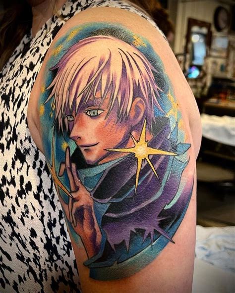 Gojo Satoru Tattoo by Damon Conklin: TattooNOW