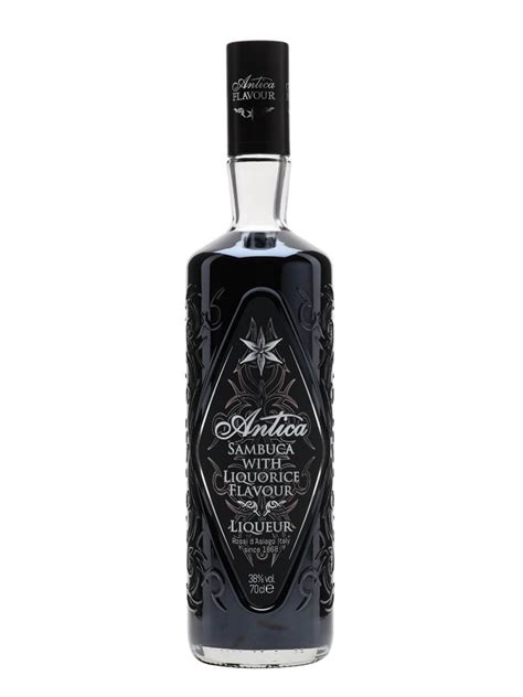 Antica Sambuca (Black) Liquorice Liqueur : The Whisky Exchange