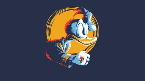 1920x1080 Donald Duck Minimal Art 4k Laptop Full HD 1080P ,HD 4k ...