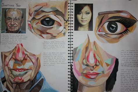 A2 ART | Sketchbook work: A study on artist Jonathan Yeo and… | Flickr