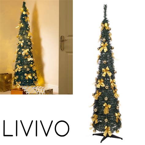 Collapsible Christmas Tree With Lights - Best Decorations