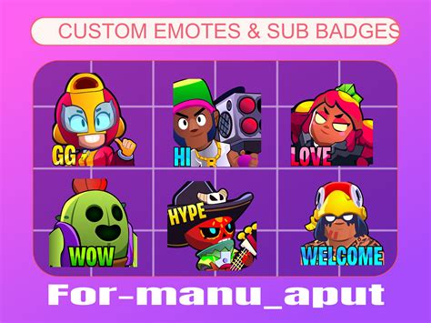 twitch emotes, custom emotes, sub badges by CartoonArtist(Freelancer ...