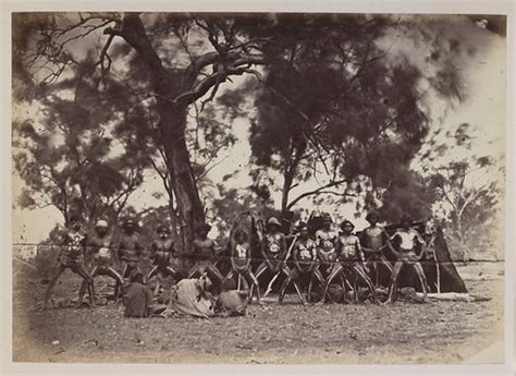 Corroboree: View of Aboriginal Australian men and boys with … free public domain image | Look ...