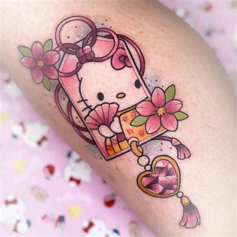 Some Cute Hello Kitty Tattoo Designs