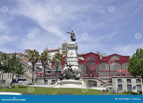 Porto, 22th July: Monument with Statue of Prince Henry the Navigator ...