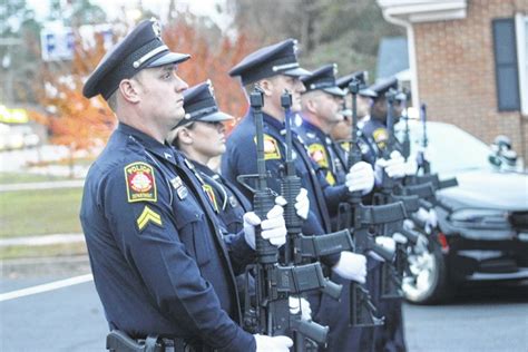 Clinton Police Department holds memorial for Donald Tucker | Sampson Independent