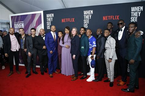 Netflix's When They See Us Cast and Real Central Park Five | POPSUGAR Entertainment