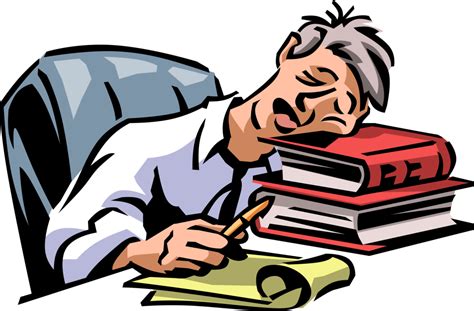 Download Vector Illustration Of Exhausted, Overworked, Underappreciated ...