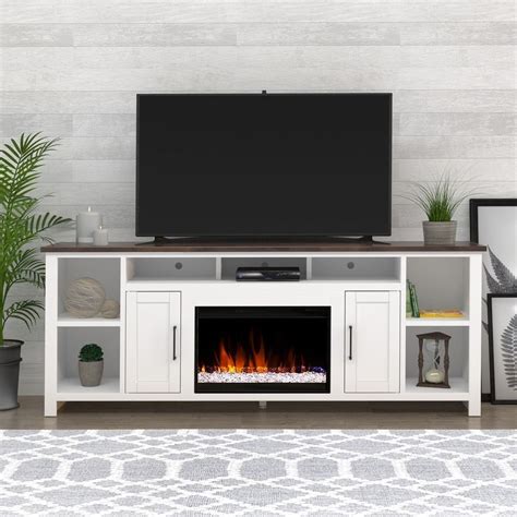 86 Inch Tv Stand With Fireplace - Councilnet