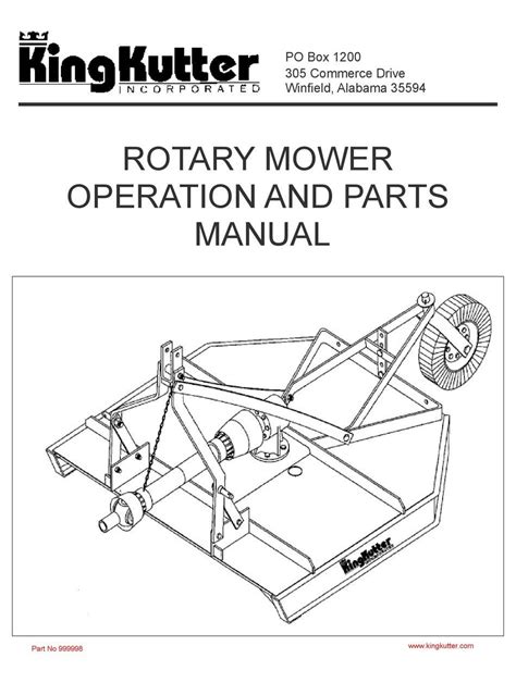 Understanding the King Kutter Parts Diagram: A Comprehensive Guide