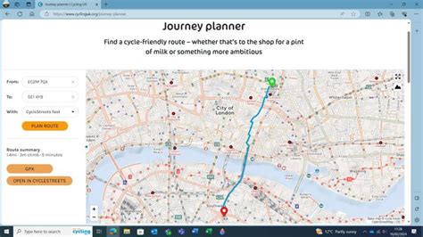 How to use Cycling UK’s journey planner | Cycling UK