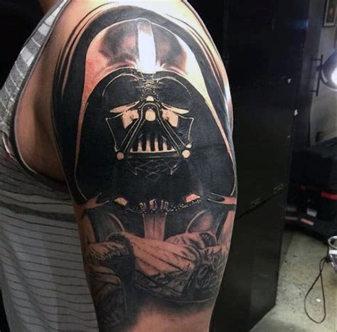 100 Darth Vader Tattoo Designs For Men - Cool Star Wars Ideas